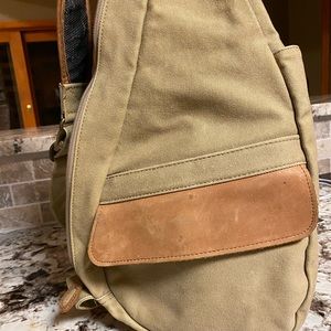 L.L. Bean Canvas Sling Backpack